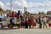 Chinchero, spontaneous local market